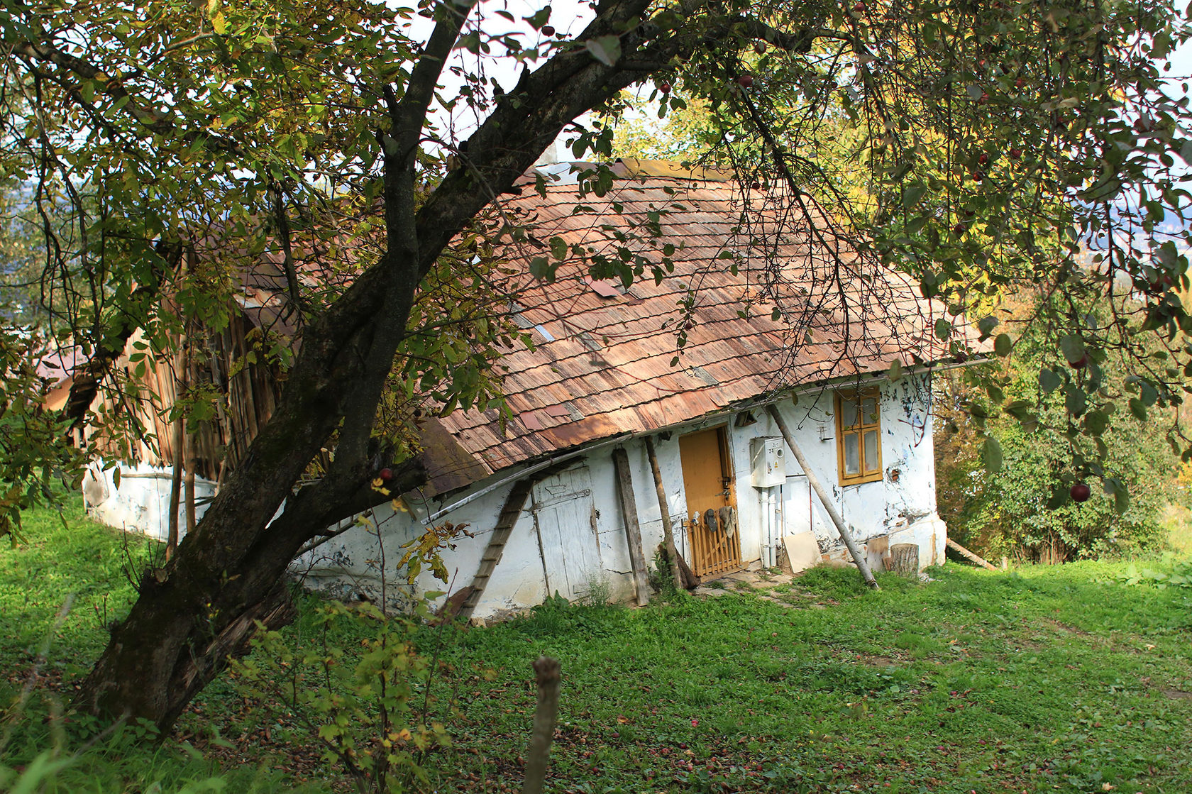 Хата в крестах