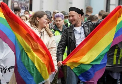 Марш равенста в Киеве, 19 сентября 2021 года.
