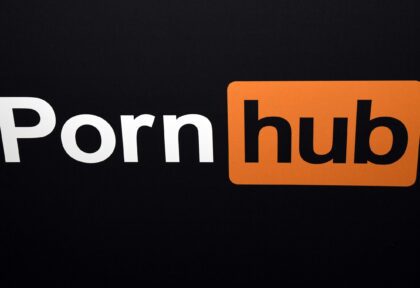 Логотип Pornhub. Фото: Ethan Miller/Getty Images