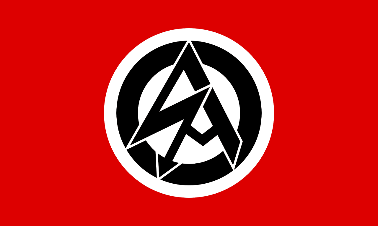 Прапор Sturmabteilung. Фото: Wikimedia