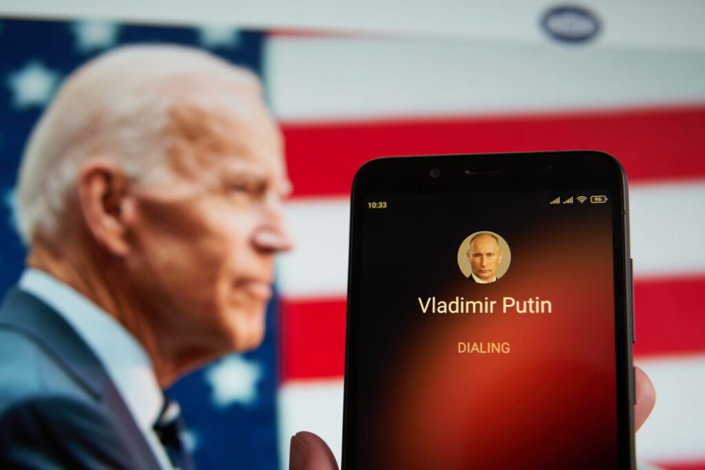 Джо Байден і Володимир Путін