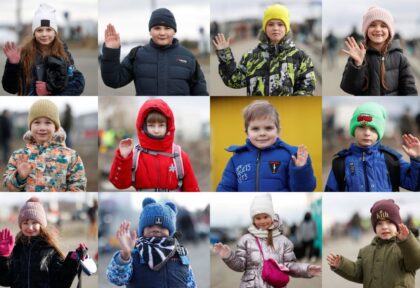 Ukrainian children