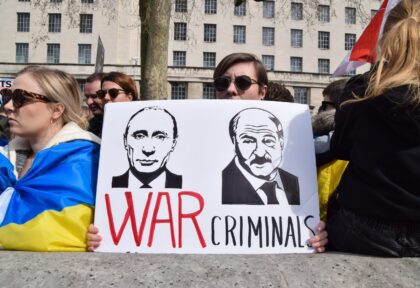 Путін і Лукашенко — воєнні злочинці