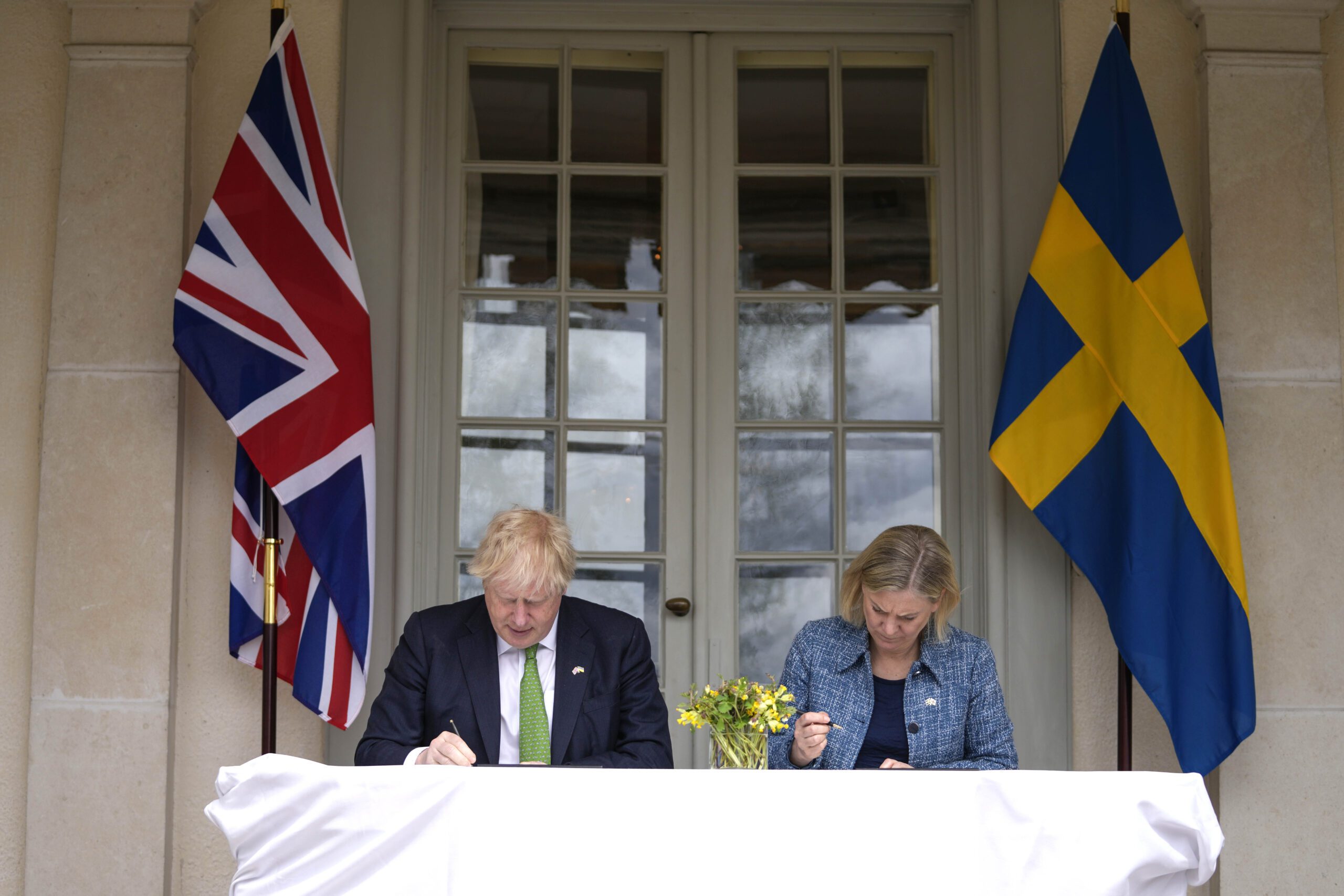 Підписання гарантій безпеки між Британією та Швецією