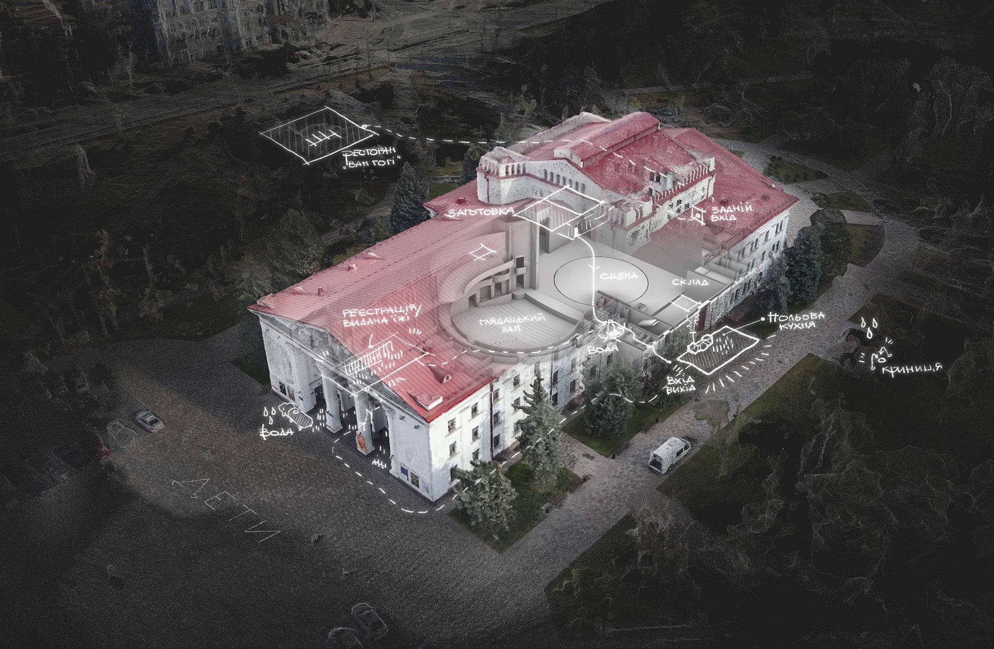 Маріупольський театр: Заборона і Центр просторових технологій збирають ваші свідчення
