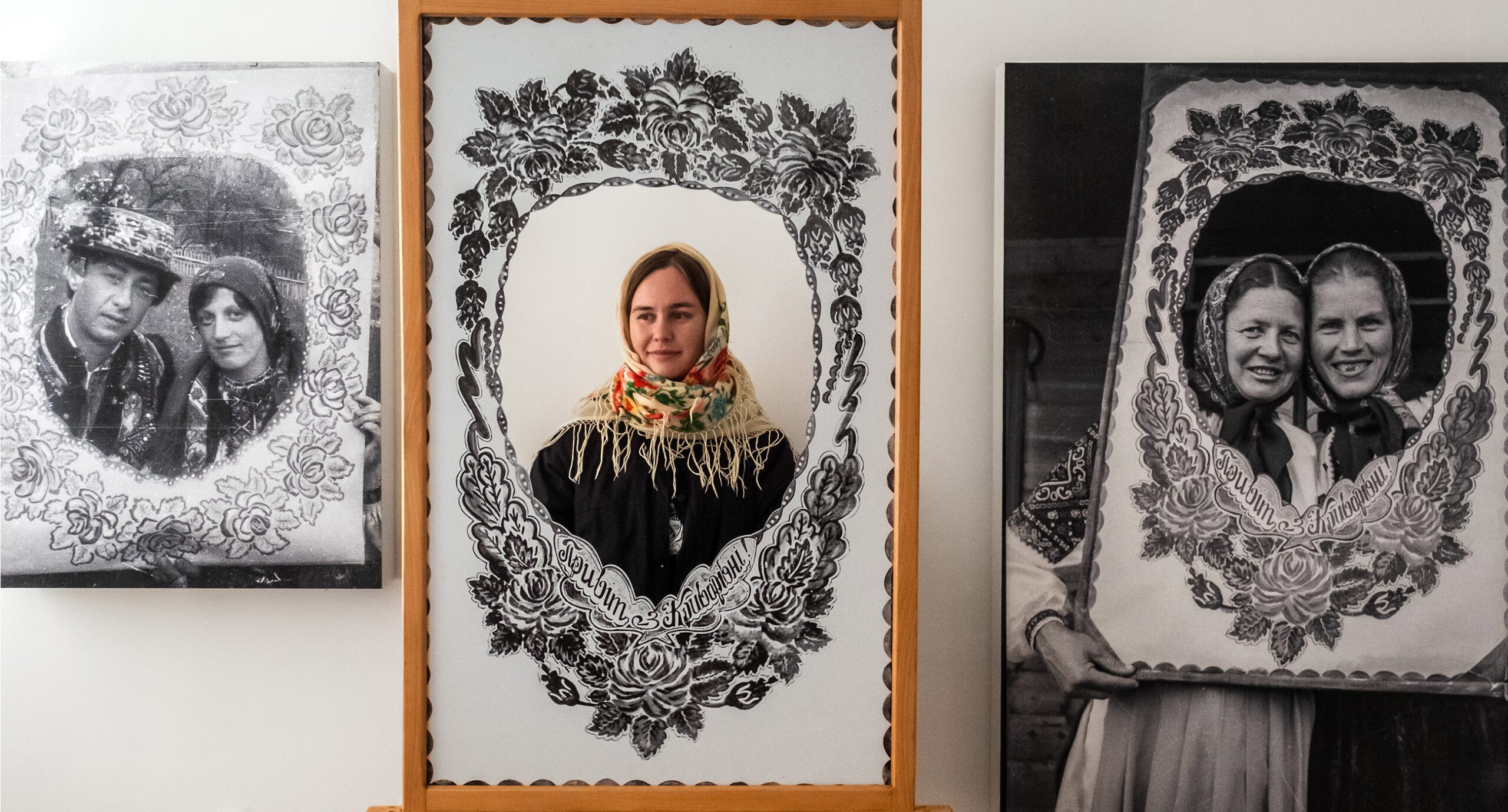 Portrait of Paraska Plytka-Horytsvit in the museum hut. Photo: Pavlo Bishko / Zaborona