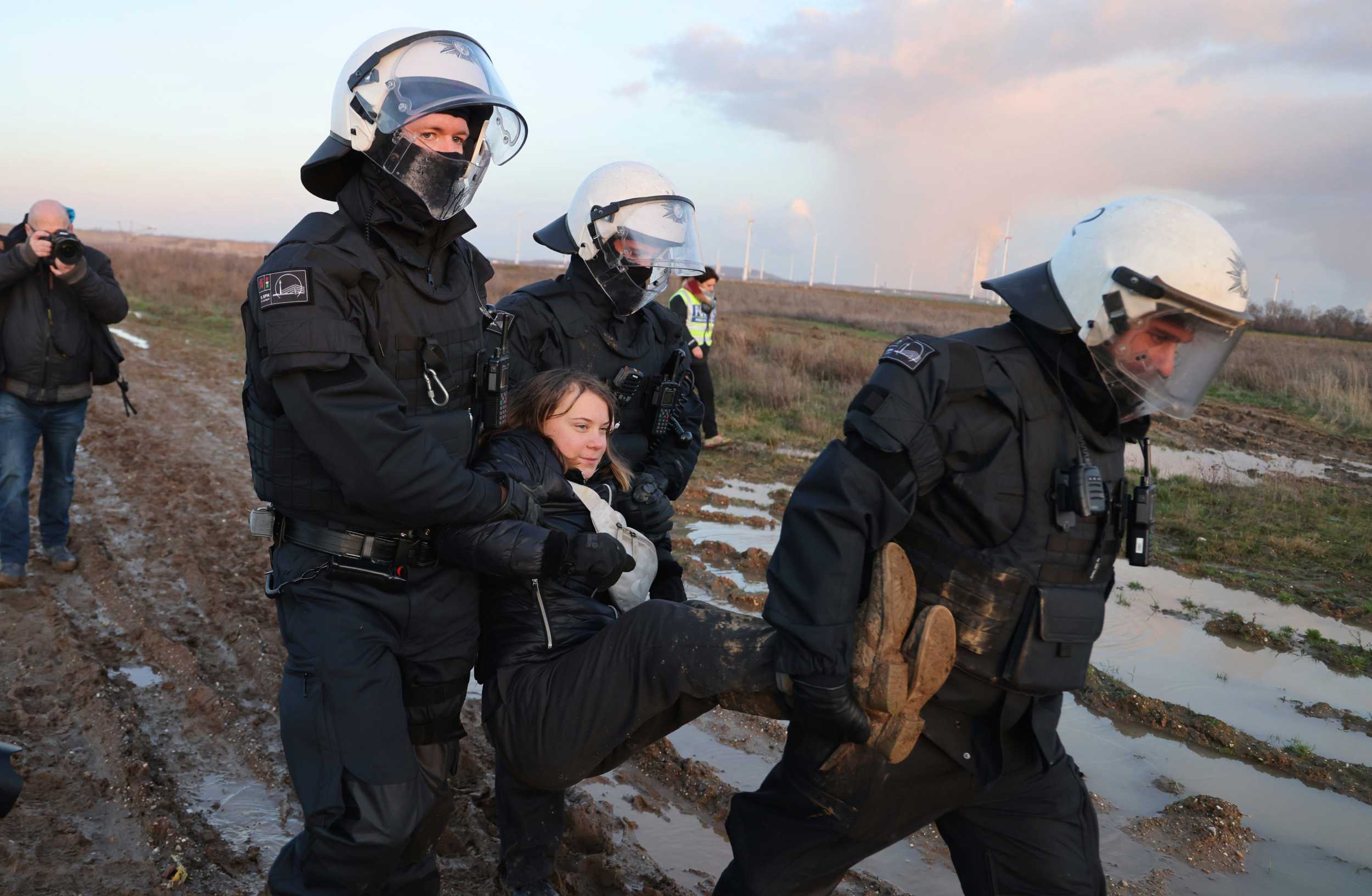 Greta Thunberg es detenida por la policía