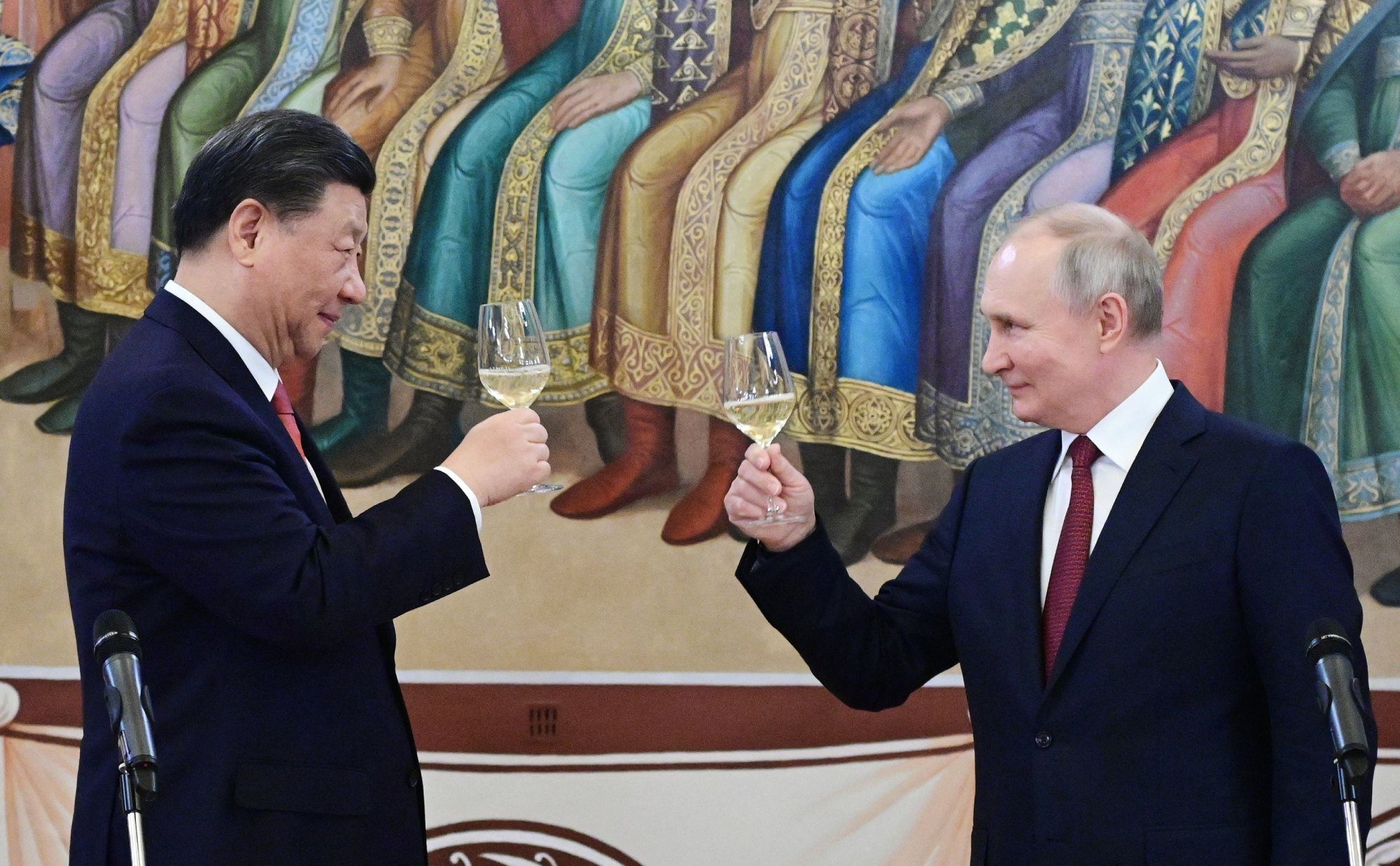 Путін Сі Дзіньпін 2023