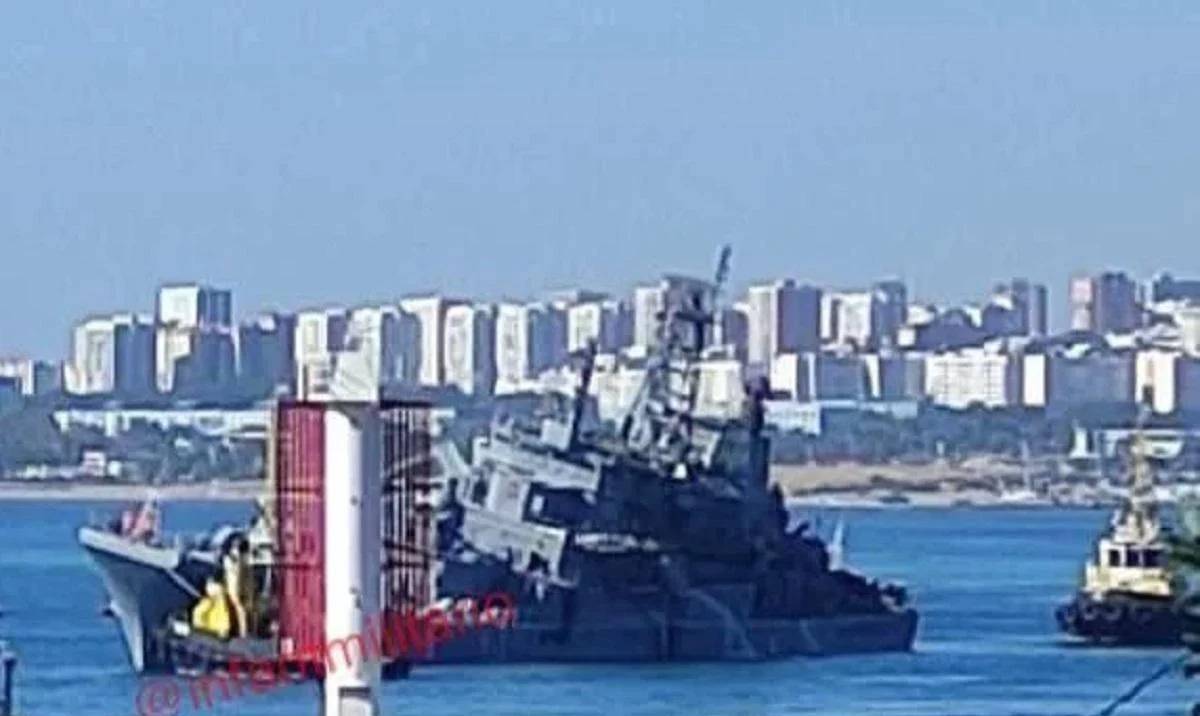 російський танкер вибух новини війна