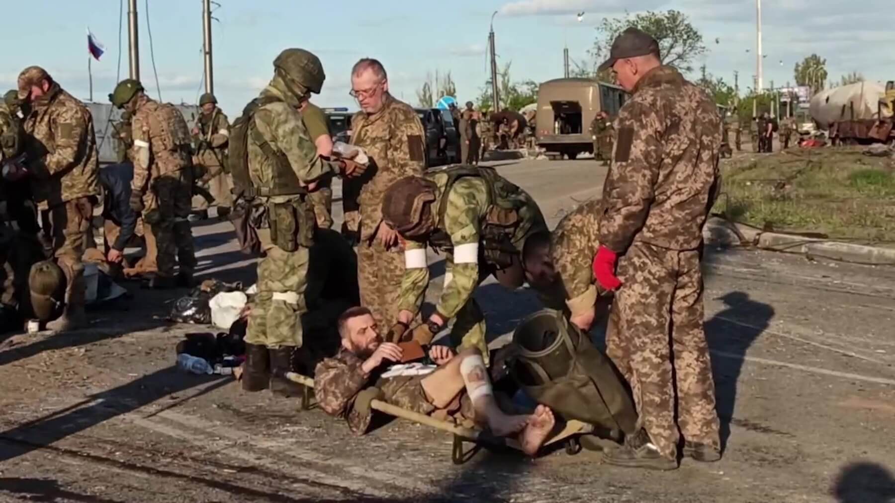 військові з Азовсталі в полоні в Росії